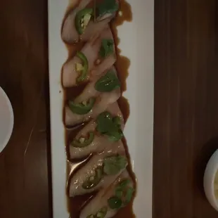 Yellowtail with Jalapeno Sashimi Special