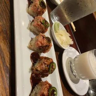 Crispy Rice with Spicy Tuna