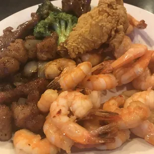 Onion Shrimp very, very good!