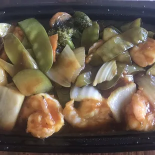 Shrimp with Garlic Sauce