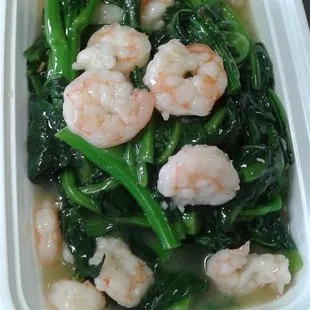 shrimp with chinese vegetable