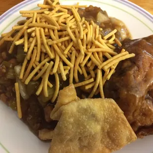 chicken wings and fried chicken, food