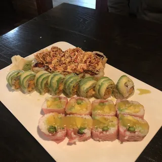8 Piece Green Turtle Roll