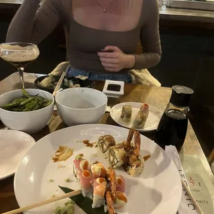 food, sushi and sashimi, sushi, sashimi