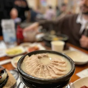 Boiled pork size medium