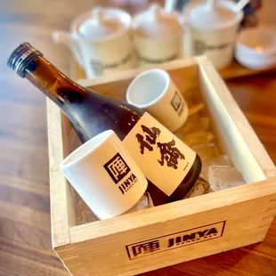 Got to have sake with my ramen!!
