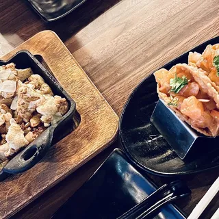Salmon Poke Tacos* (2 pcs)