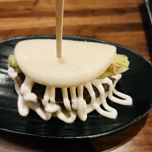 The impossible meat Bao was so fluffy. I loved it.