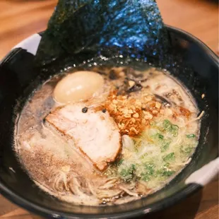 Tonkotsu Black Ramen
