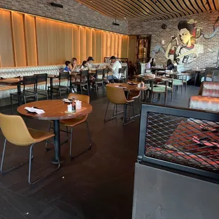 inside the restaurant