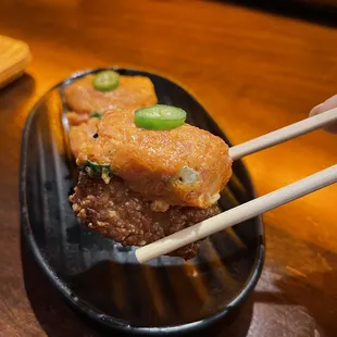 Crispy Rice With Spicy Tuna Small Plate