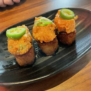 Crispy Rice with Spicy Tuna*