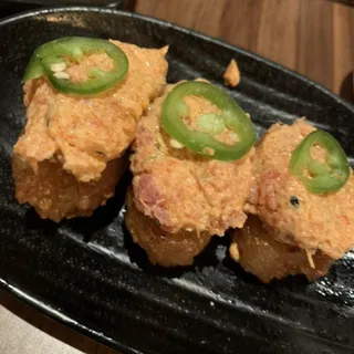 Crispy Rice with Spicy Tuna*