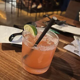 Strawberry margarita