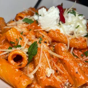 Spicy rigatoni Salsiccia