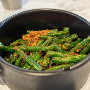 String Beans with Garlic