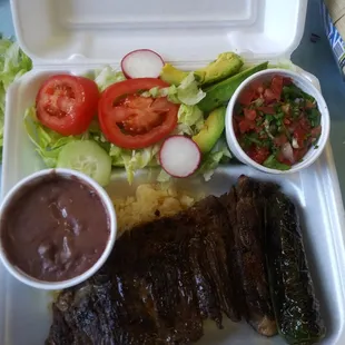 Carne azada uuuuuunnnnnnn chimol