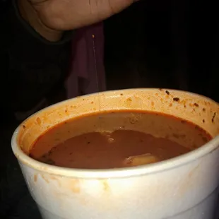 Hair on menudo