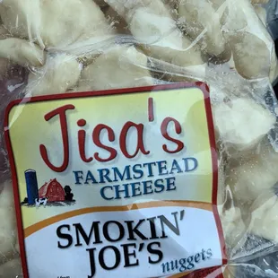 Smoked cheese curds