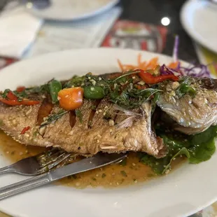 160. Three Flavored Fish ( Whole Medium)