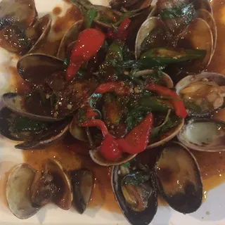 134. Hot Basil Clams