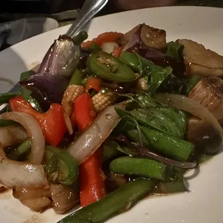 166. Spicy Basil Eggplant