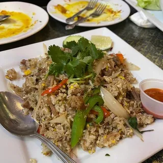 212. Spicy Lamb Fried Rice