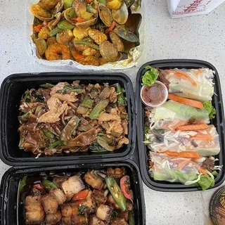 33. Crispy Pork Basil Leaf