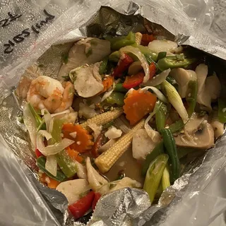 65. Sizzling Seafood Feast