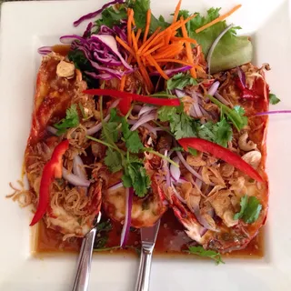 76. Tamarind Tiger Prawns