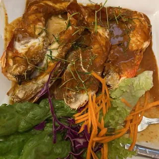 81. Lemongrass Tiger Prawns