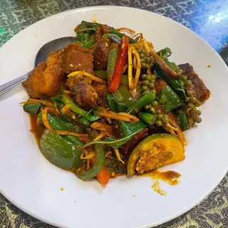 94. Krachai Crispy Pork