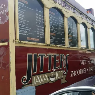 the side of a food truck