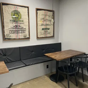 sushi and sashimi, interior