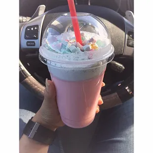 Unicorn hot chocolate