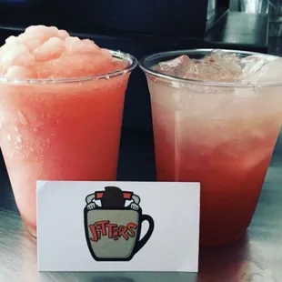 Blended lemonade and Iced Tea