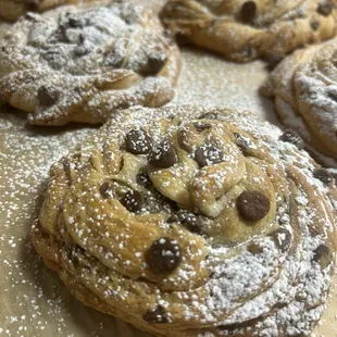 Chocolate Chip Cookie Croissants