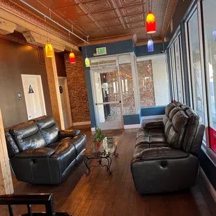 a view of a living room