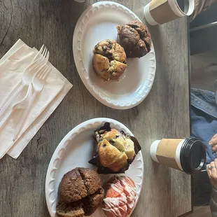 Muffin buffet