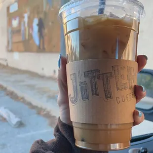 Iced Vanilla Latte