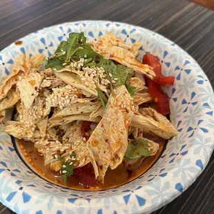 Dried Bean Curd Salad