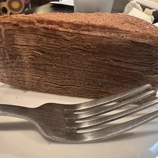 Dark Chocolate Crepe Cake