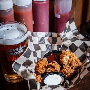 Homemade chicky nuggies