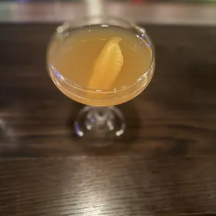 "Satans Whiskers" gin martini with a citrus twist. Really tasty!
