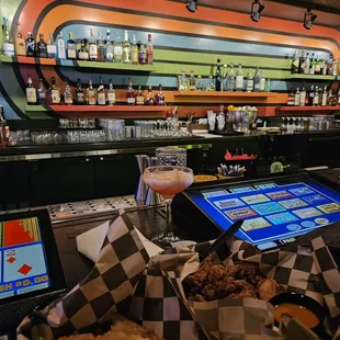 interior, sushi and sashimi