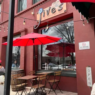 Outdoor seating
