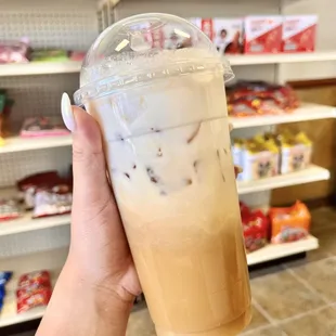 Peach Oolong Milk Tea