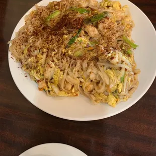 Chicken pad Thai. Husband loved it