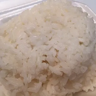 To go white rice