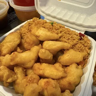 41. Sweet and Sour Chicken Combo